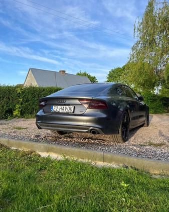 Audi A7 cena 90000 przebieg: 131100, rok produkcji 2013 z Lubawka małe 37